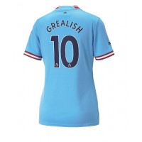 Manchester City Jack Grealish #10 Fotballklær Hjemmedrakt Dame 2022-23 Kortermet